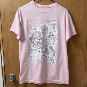 Pink Graphic T-Shirt